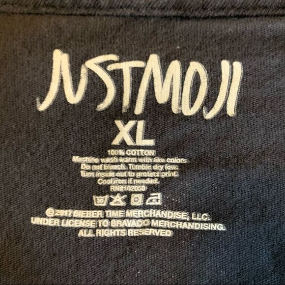 Justmoji Justin Beiber Long sleeve graphic crop top - Picture 8 of 9